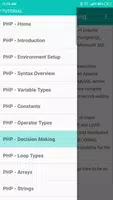 PHP Tutorial screenshot 1