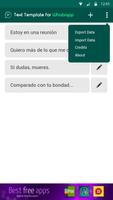 Plantillas para WhatsApp スクリーンショット 1