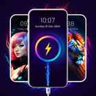 Battery Charging Theme 4K أيقونة