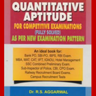 ikon RS Aggarwal Quantitative Aptitude Math : English