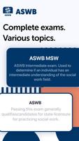 ASWB BSW Social Work Exam Prep Affiche