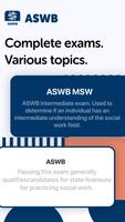 ASWB BSW Social Work Exam Prep الملصق