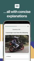 Motorcycle License Test Prep Ekran Görüntüsü 2