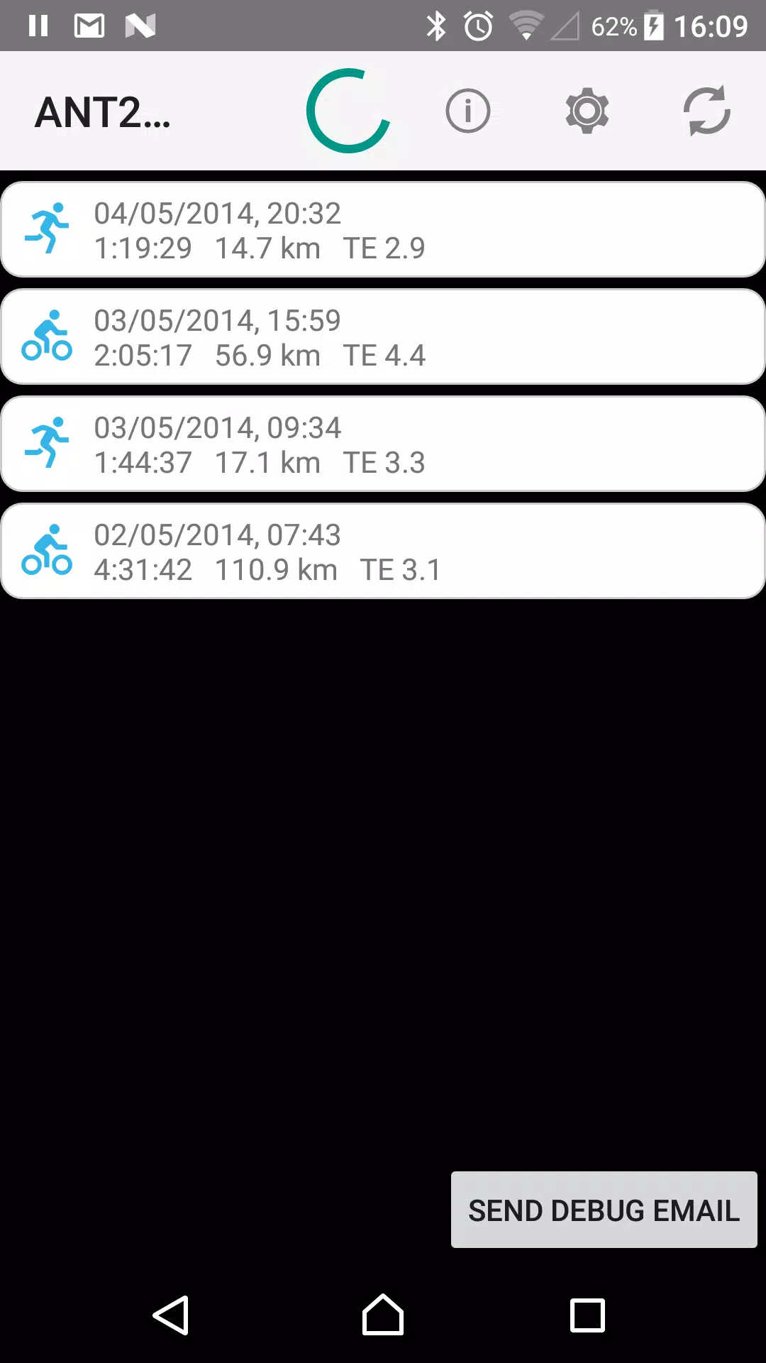 Garmin ANT+ Watch Tester APK for Android Download