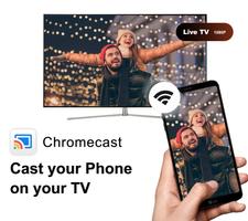 TV Screen Chromecast Mirroring 포스터