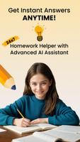 AI Homework Helper: Ask to AI poster