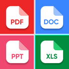 Lector de PDF: Abrir DOC, PPT icono