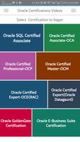 Oracle Certifications Video Lectures Cartaz