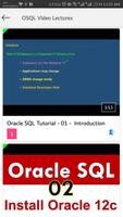 Oracle Certifications Video Lectures capture d'écran 3