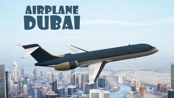 Poster Airplane Dubai