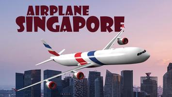 Airplane Singapore Affiche