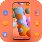 Galaxy A11 launcher And Themes أيقونة
