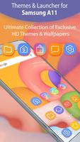 Galaxy A11 launcher And Themes постер