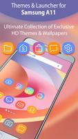 Galaxy A11 launcher And Themes اسکرین شاٹ 1