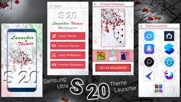 Theme For Samsung s20 : Galaxy Ultra s20 launcher Poster