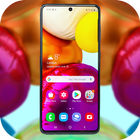 Galaxy A71 Themes and Launcher أيقونة