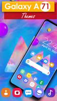 Galaxy A71 Themes and Launcher penulis hantaran