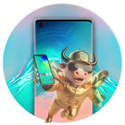 Samsung S10 Launcher and Theme أيقونة