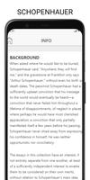 Essay of Schopenhauer PlayBook screenshot 1