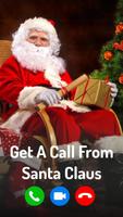 Video llamada de Santa Claus Poster