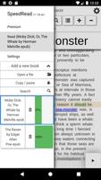 SpeedRead, Spritz Reading Pro تصوير الشاشة 1