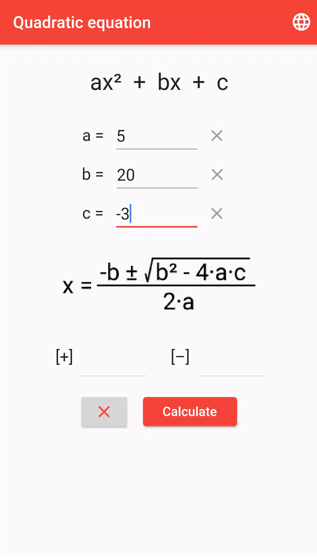 Download do APK de Calculadora de equação do segundo grau para Android