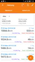 Zählerstand - Energieverbrauch Monitor Screenshot 1