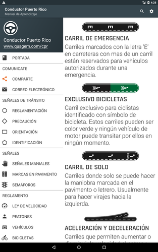 Conductor Puerto Rico Licencia De Aprendizaje Apk 8 1 2å®‰å