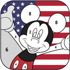 ikon Mickey Cartoon Coloring Book
