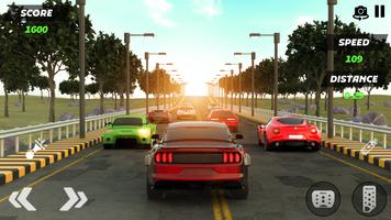 برنامه‌نما Turbo Traffic Car Racing Game عکس از صفحه