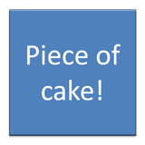 Piece of cake! Zeichen