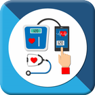 Blood Pressure Checker Diary : BP Recorder icône
