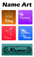 Name Art Plakat