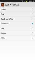 Surah Ar-Rahman captura de pantalla 3