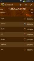Prayer Times & Qibla Free Plakat