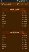 Prayer Times & Qibla Free Screenshot 2