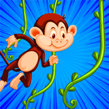 Permainan monyet offline ikon