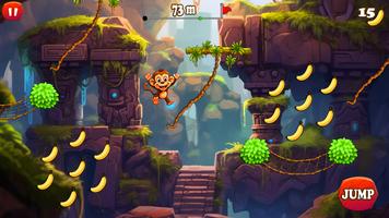 Jogo offline de jogo de macaco Cartaz