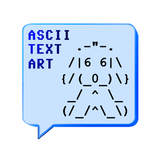 ASCII Text Art 아이콘