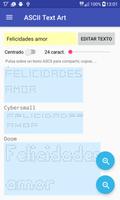 ASCII Text Art captura de pantalla 2