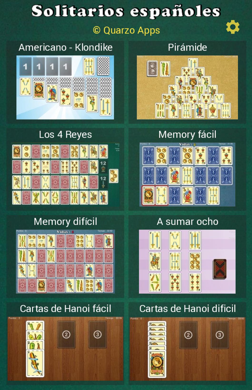 Solitarios de cartas (con la baraja española) for Android - APK Download