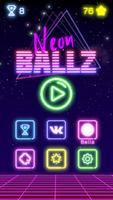 Neon Balls: Bricks Breaker 海报