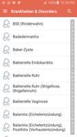 Krankheiten Wörterbuch Offline Screenshot 1
