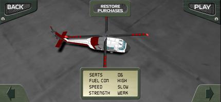 Helicopter Rescue Simulator اسکرین شاٹ 2