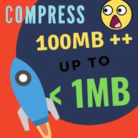 Fast Image Compressor الملصق