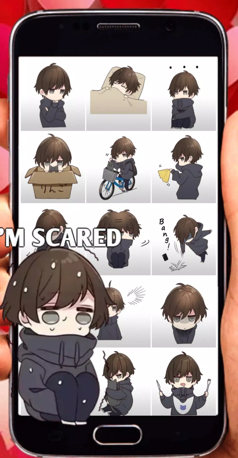 menhera kun stickers｜TikTok Search