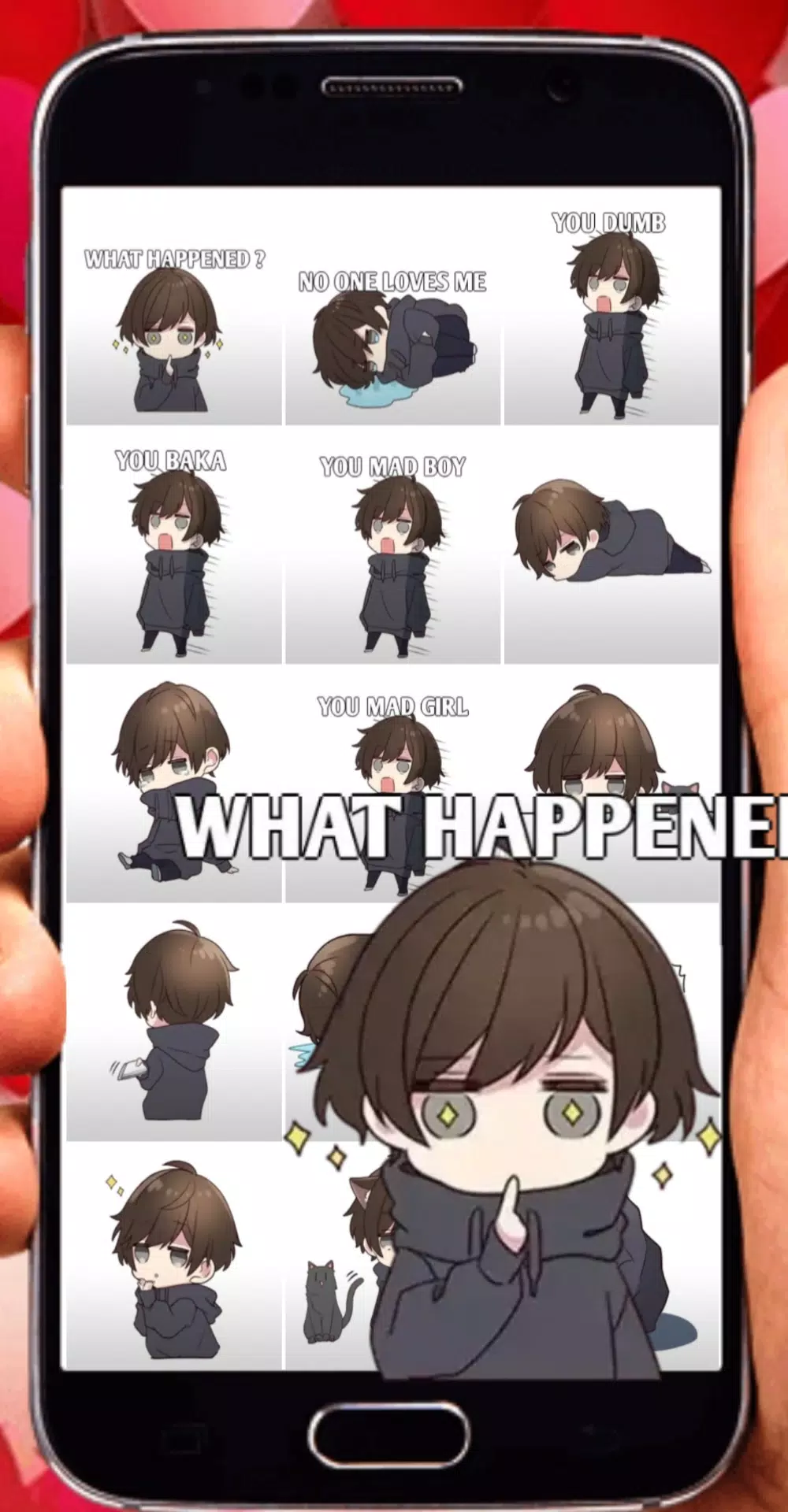 Menhera Kun Sticker Pack APK for Android Download