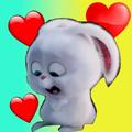 Conejo Snowball Stickers