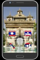 Laos Hotels Affiche