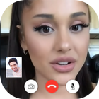 Ariana Grande Video Call Chat أيقونة